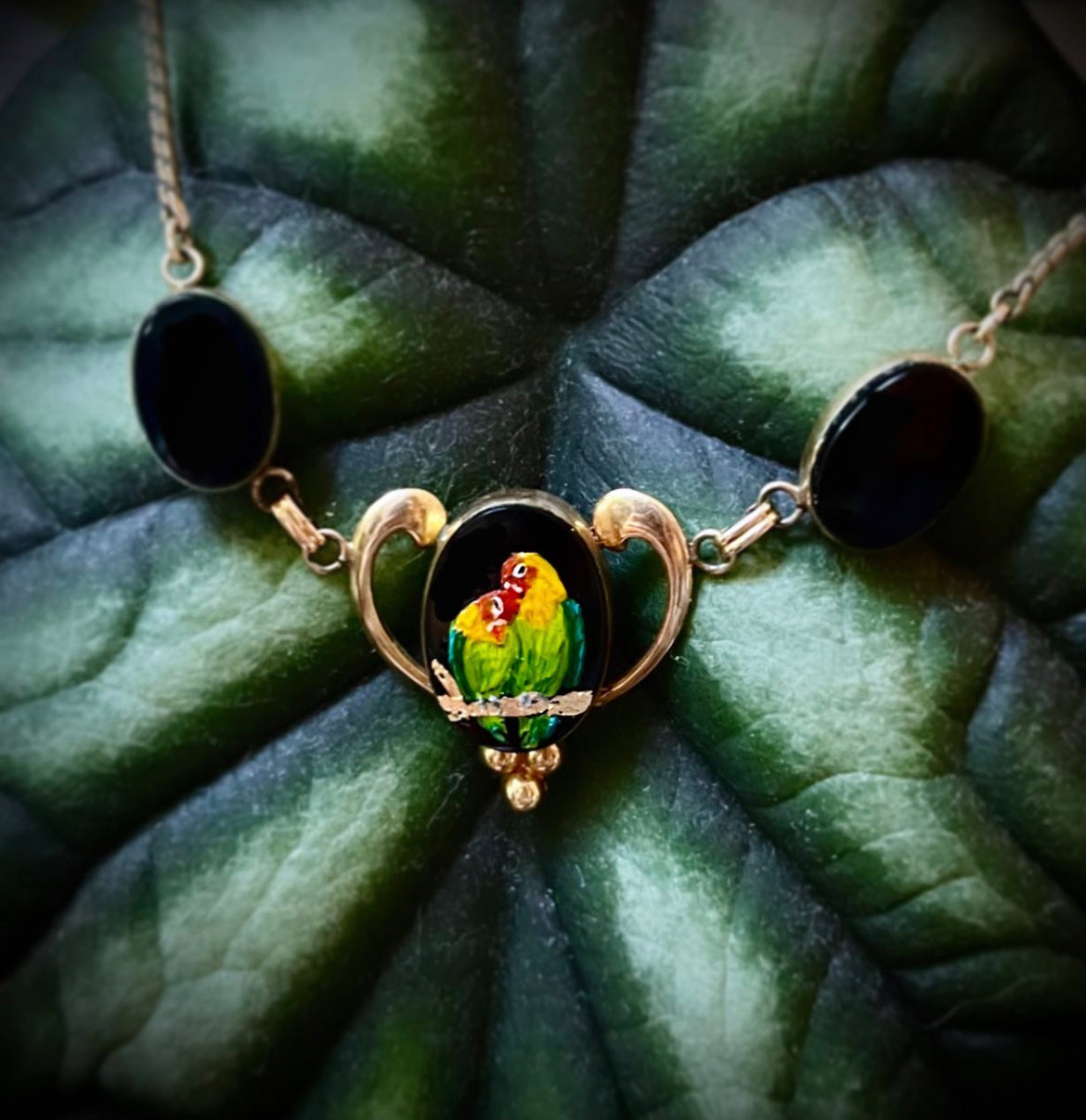 Little love birds necklace
